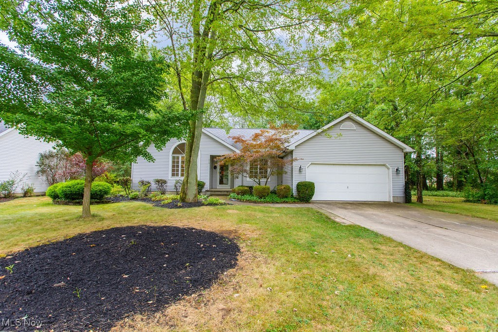 Welcome Home to Avon! Looking for a single-family ranch? This is it! Featuring 3 bedrooms and 2 full baths, this home offers an open-concept design perfect for today’s lifestyle. The kitchen boasts plenty of cabinet space and flows seamlessly into the family room with a cozy fireplace. The primary suite includes double closets and an updated ensuite bath, giving you both comfort and convenience. Enjoy the ease of the main floor Laundry room. Downstairs, the spacious basement, already plumbed for a full bath,offers endless possibilities for finishing and creating the space you need.
Set on a private half-acre lot, the backyard is your retreat, complete with a serene koi pond. This home is ready for your personal updates, and the list price reflects the opportunity to make it truly your own. Located close to everything, yet feels tucked away.
Don’t miss this chance to own a well-located Avon ranch with room to grow!