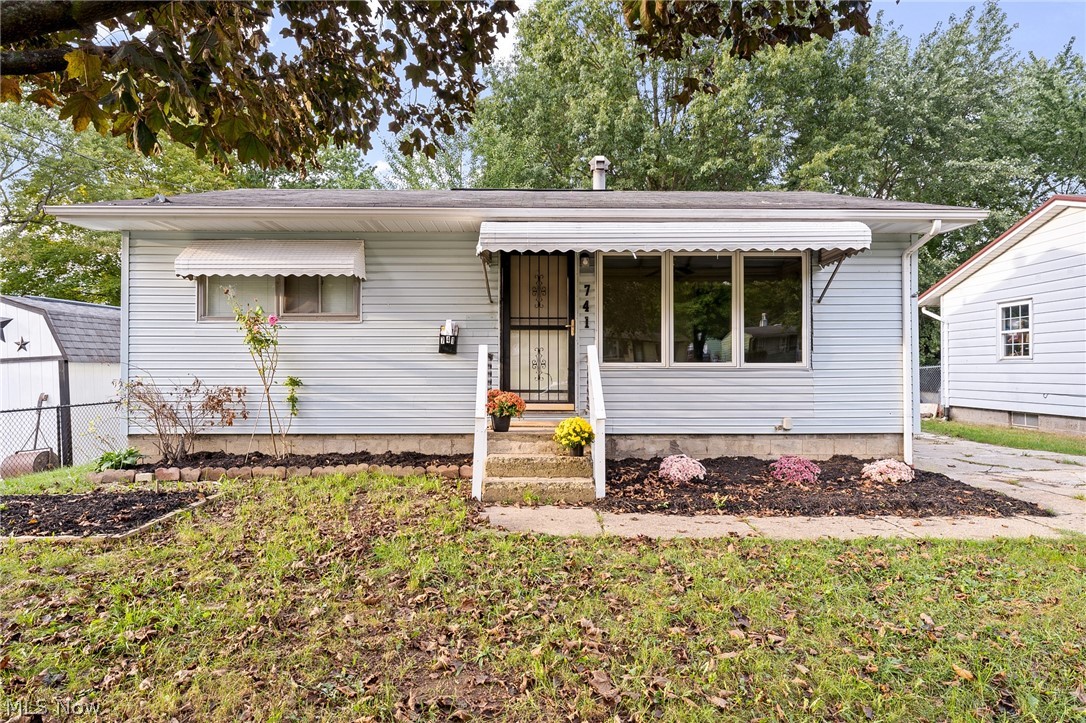 Cute as a button! 2BD/1.5+ ranch on a quiet side street on Kent’s west side near Davey, Stanton Middle and Roosevelt High schools. Would make a great starter home or an investment property. Home was recently painted throughout and living room carpet was cleaned. Basement has a bonus ½ bath and could be finished to create additional living space. Backyard is flat and private and provides an opportunity to expand. Updates include newer blinds, flooring in bathroom, repainted kitchen cabinets, and newer range oven. Hot water tank is 5 years old. Roof is mid-life. Home has had a consistent rental history and was recently rented for $850/mo. Great opportunity!