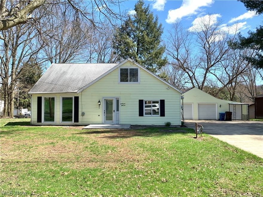 Move in ready! This Coventry Cape Cod style home on a double lot has been completely remodeled! The first floor has a very open floor plan with a newly remodeled kitchen including stainless steel appliances, butcher block countertops and island. The floor to ceiling windows in the family room allow for lots of bright light to flood into the home. Across the hall from the first floor master bedroom you will find a spacious and remodeled first floor bath with double vanity and beautiful tile floor. The second floor has three nice sized bedroom, freshly painted with new carpet.  Enjoy peace of mind with the new furnace, central A/C and water softener!  The two car garage with attached storage gives you the extra space you need.  Don't miss your opportunity to own this beautiful turn-key home.