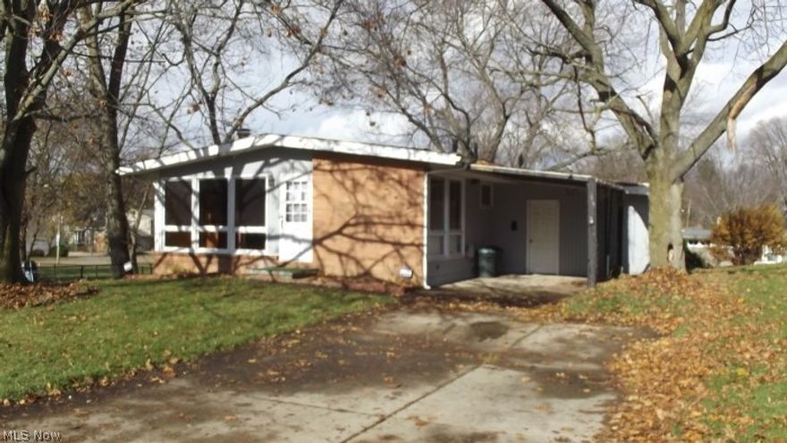 3 BR Ranch with hardwood floors, beamed vaulted ceilings, galley kitchen, first floor utility. Family room with bar and entrances to and fromm the outside
Deck , carport and fenced yard. Property was built prior to 1978 and lead based paint potentially exists.
Property located in Canton city, Plain Local schools