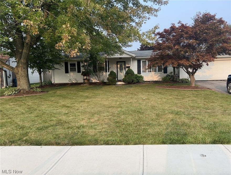 Welcome to 199 N Lake St. This well maintained ranch is ready for you to move in!  The eat in kitchen is open to the living room and has access to the deck through glass sliding doors. Yard features a sunken swimming pool, deck, patio and a large yard for family functions. A large shed for extra storage. Two car garage attached to house.  Schedule your private tour today.

Sidewalks was replaced in 2022, gutters 2023, garage back door 2023, dishwasher 2022