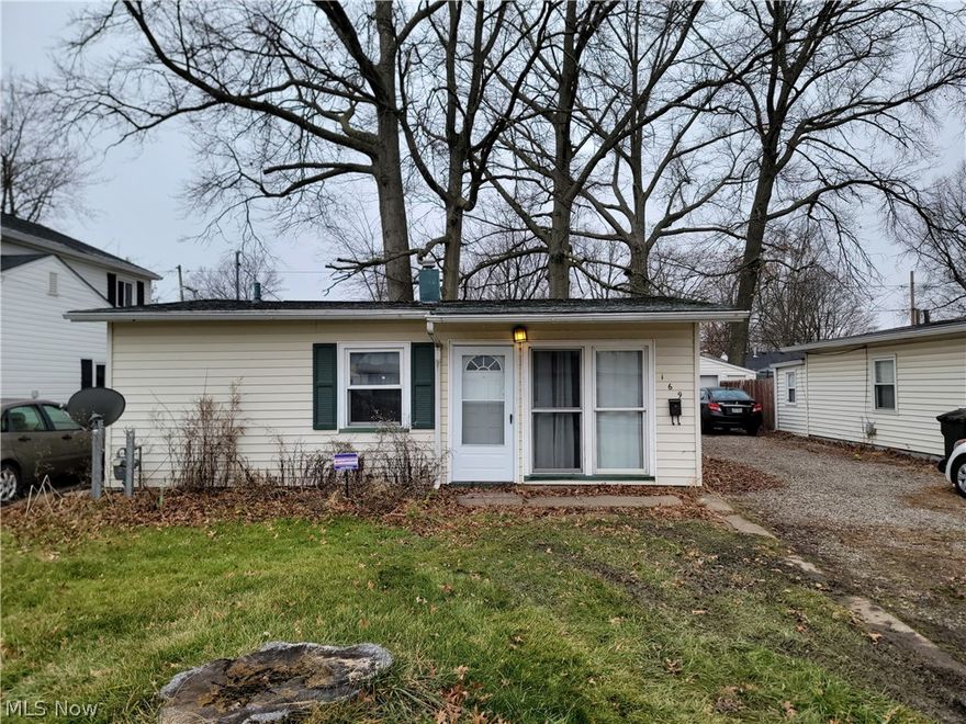 Lots of potential in this 2 bedroom ranch. Needs some carpet and repairs. 2 car detached garage. Call for your private tour!