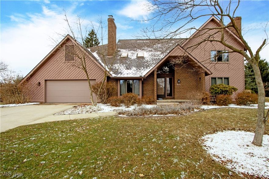 Welcome to 769 Sunrise Circle, where comfort meets sophistication!  As you enter, you are greeted by an inviting foyer that leads into an expansive two-story family room, where natural light pours in through windows and skylights, creating a warm and welcoming atmosphere.  A 2 story brick fireplace with built-ins adds to the charm. The living room and dining room offer rich hardwood flooring with an additional fireplace creating an inviting focal point. Adorned with exquisite granite countertops, center island, and beautiful oak cabinetry, the kitchen with a breakfast nook is as functional as it is stylish. The open balcony leads to 3 spacious bedrooms, a beautifully remodeled bath with modern finishes and fixtures, and luxurious master suite. The finished basement provides endless possibilities for recreation or play area for kids with the addition of the half bath. Step outside onto the expansive deck, perfect for entertaining, summer barbeques, or a quiet evening.  Don't miss out on this incredible opportunity! Call your favorite realtor today. Custom Built by Galehouse. A/C/furnace 2015, hot water heater 2022, washer/dryer 2022, garage door and opener 2022, gutters and bonnet leaf protection 2017