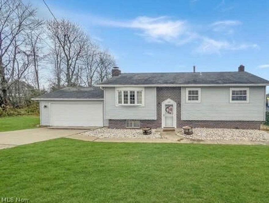 Don't miss your chance to see this charming 3 bedroom 1 bath home.  Located within minutes of many local amenities, this home sits on 2 acres of land!  The living is spacious and offers plenty of natural lighting.  The living room flows into the eat-in kitchen, which is a walk out to the large private deck, you will enjoy countless mornings and evenings looking out to that beautiful massive yard.  The bedrooms are spacious and the finished basement features a large rec room and bonus room with a bar/game room.  Call an agent today for a private showing.