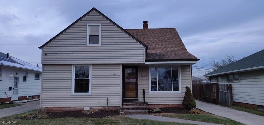 3 bedroom cape cod with tons of natural light.  Spacious living room with picture window, eat in kitchen with door leading to the deck, large dormer 3rd bedroom upstairs with neutral paint and newer carpeting, 2 car detached garage and much more!  Close to restaurants, medical facilities, shopping, freeway, the library and schools.  This is a Fannie Mae Property