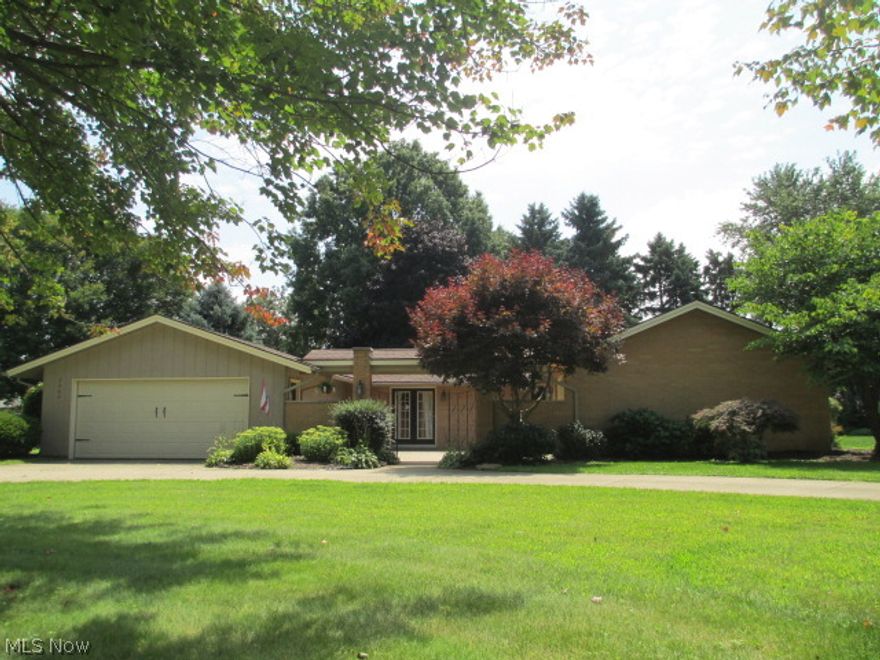 Check out this all brick 3 bedroom, 2 bath ranch located on a quiet cul-de-sac. You will be impressed as soon as you pull in and see the circular concrete driveway and private courtyard entrance. Master bedroom has a walk-in closet and its own private master bath with jetted tub and separate shower. Basement is finished with new carpet and 3rd bedroom. Updated kitchen that opens up to living room with hardwood floors, vaulted ceiling and fireplace. Updates include roof, gutters, 92% eff. furnace, A/C and freshly painted. This one is definitely move in ready and is not only one to view online, but a must see in person.
