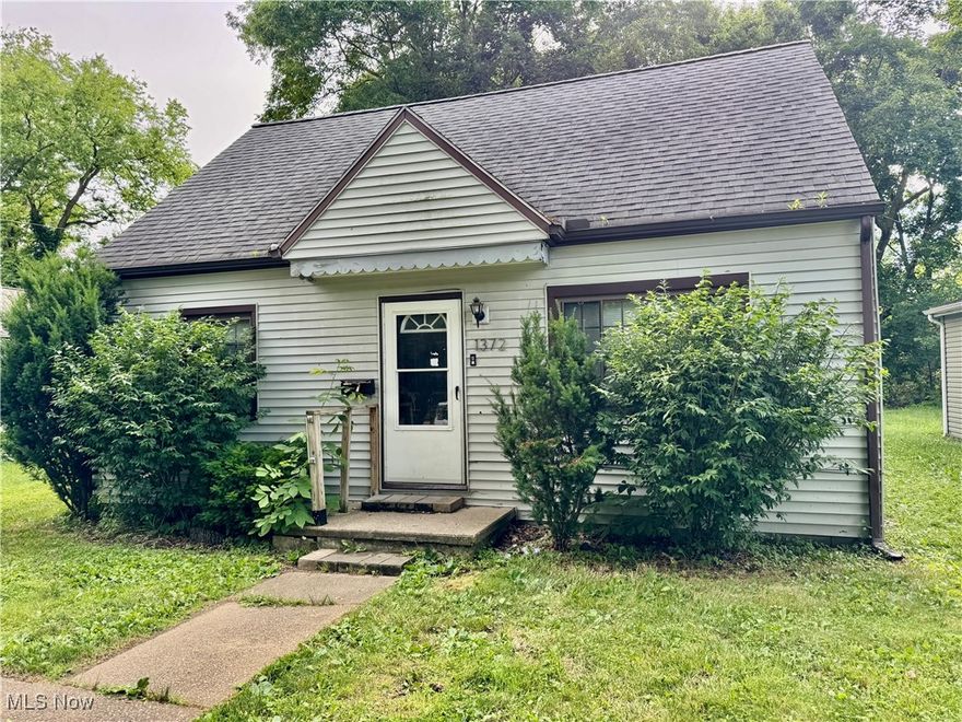 Welcome to 1372 Frederick Blvd in Akron! This charming 3-bedroom, 1-bathroom Cape Cod features spacious rooms throughout and a well-appointed kitchen with plenty of cabinet and counter space. Conveniently located near restaurants, shopping, and major highways, this home offers both comfort and accessibility. Whether you're looking for a place to call home or a great investment opportunity, this property fits the bill. Schedule your private showing today!