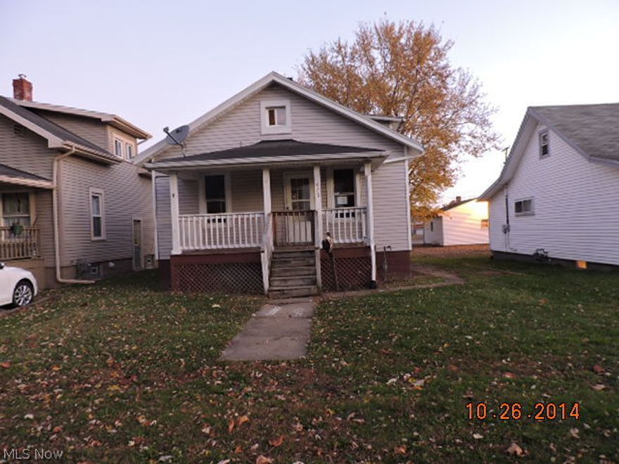 Bargain priced and being sold as is. This cape style home offers traditional floor plan with 2 bedrooms on first floor and larger 3rd bedroom on 2nd floor. No garage but does have basement. o The purchaser must be buying the home as their primary residence during the initial 20 days of listing, without competition from investors. This property is eligible under the Freddie Mac First Look Initiative through 11/17/2014