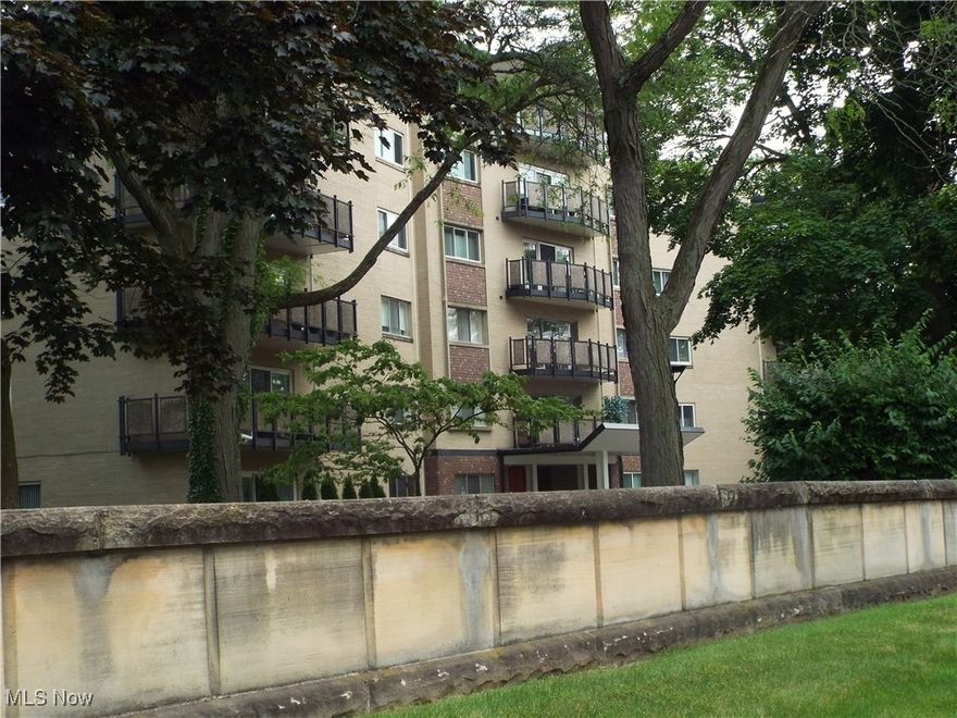 Spacious deluxe 1 Bed room 1.5 baths condo located in the Blair House, across the street from the Portage Country Club. This unit is unique and special in many ways.  It is very private but easily accessible to all the amenities offered at Blair.  It is a few steps from the elevator, easy access to the indoor garage, across the hall from the laundry room and has its own private patio which sits on the beautiful grounds of the terrace.  The rooms are large. The sliding door to the patio and other windows let in a lot of light.  Kitchen and guest bath room have been updated. There is plenty of storage in the unit plus there is storage across the hall.  Furnace and A/C are newer.  There is a sky room available to all residents for entertaining, the terrace is also available for outdoor cookouts or just relaxing, This building is secure with a night security staff and monitored cameras. Wash your car in the car wash bay in garage.Very nice unit which is being sold 'AS IS'.