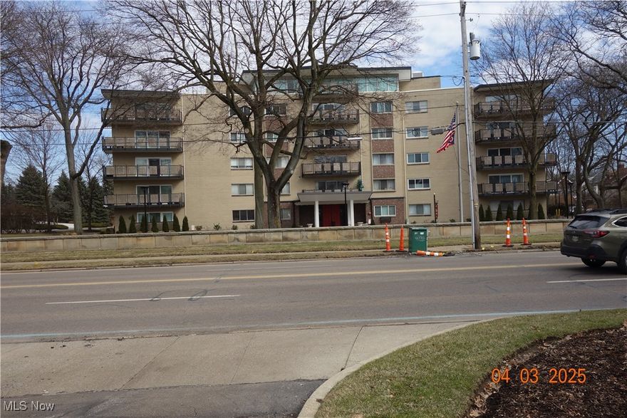 Spacious deluxe 1 Bed room 1.5 baths condo located in the Blair House, across the street from the Portage Country Club. This unit is unique and special in many ways.  It is very private but easily accessible to all the amenities offered at Blair.  It is a few steps from the elevator, easy access to the indoor garage, across the hall from the laundry room and has its own private patio which sits on the beautiful grounds of the terrace.  The rooms are large. The sliding door to the patio and other windows let in a lot of light.  Kitchen and guest bath room have been updated. There is plenty of storage in the unit plus there is storage across the hall.  Furnace and A/C are newer.  There is a sky room available to all residents for entertaining, the terrace is also available for outdoor cookouts or just relaxing, This building is secure with a night security staff and monitored cameras. Wash your car in the car wash bay in garage.Very nice unit which is being sold 'AS IS'.