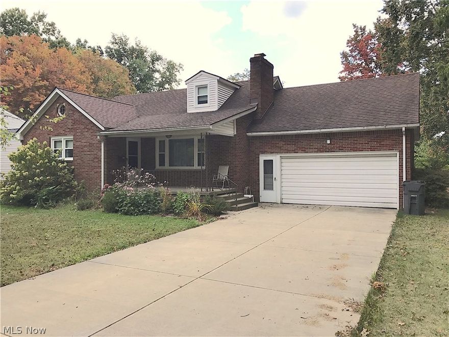 The seller has moved out of state, and will sell this very clean, well kept, 3 bedroom home.  This is a 2 full bath and 1/2 bath ( basement, first floor and second floor), brick house with central air conditioning, a finished 27' x 25' rec room in basement, and it has new replacement windows (just installed at a cost of $4800.00), 21'x 13' eat-in kitchen, 2 car attached garage, and new concrete drive. In the past few years, the owner spent over $20,000.00 in upgrades and improvements to this house! There is new vinyl floor covering in the kitchen, hallways and first floor full bath (this bathroom remodeling cost $3200.00). There are hardwood floors in living room that has a fireplace with gas logs, and all bedrooms have hardwood floors, even the second floor bedroom. The 27'x 25' open rec room/finished basement area has, in addition, a 11' x 10' dedicated laundry room, a 17'x7' workshop, a 8' x 7' utility room, plus a full bath with shower stall. All basement windows are glass block replacements. The roof shingles are only 8 years old, and there is a fenced backyard with a great view of Meridian Lake (aka Woodside Lake) which you can see from the kitchen window, and from the 216 sq. ft. enclosed sun porch. The property is available at a Buy It Now price of $87,500.00 plus a 10% Buyers Premium or best offer.  Come and see for yourself! It's move-in ready!