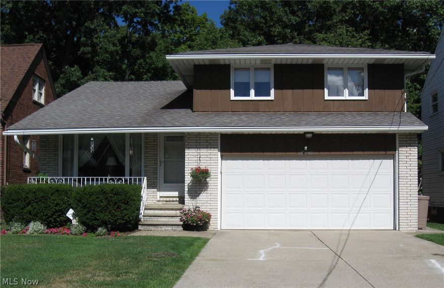 Wonderfully maintained split-level home in Euclid with a beautiful wooded back yard. Several rooms throughout the house have a view of the beautiful wooded ravine, including a spacious eat in kitchen with top of the line stainless steel appliances, and a  cozy family room with a gas fireplace. The backyard is perfect for entertaining with a new fence, patio, and built-in gas grill. Many other great features such as a newer high efficiency furnace with UV air filter and humidifier and a water filtration system. Maintenance-free exterior with leaf guard gutters, and an attached two car garage. This house is move-in ready and priced to sell!