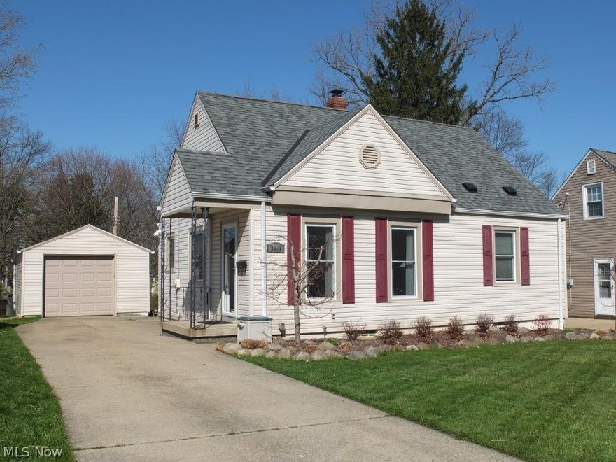 Lovely 2 bedroom, 1 full bath home with finished waterproofed lower level! Formal living room has brand new carpet. Kitchen has limestone countertop, new hardwood flooring, tile backsplash, pantry and comes applianced with oven, range, stainless steel refrigerator and microwave. 2 good sized bedrooms, 1 with hardwood flooring. Full bath has pedestal sink, tile flooring and shower surround. Hardwood flooring can be found under all the carpet on the main level! Finished lower level was waterproofed in 2008 and has a spacious rec room, bonus room and lots of storage. Detached 1 car garage. Backyard has a concrete patio. Tons of updates throughout including new windows 2015, brand new carpet 2016, siding, roof, new garage door with opener, remodeled kitchen and bathroom and freshly painted interior! Great location within walking distance to Richardson elementary and minutes away from the brand new Portage Crossing shops, restaurants and movie theater. Call today to schedule a private showi