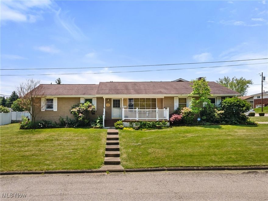 Welcome to 131 Crisswill! This beautifully maintained ranch sits on a desirable corner lot in a sought-after neighborhood. The main level features 3 spacious bedrooms, 2 full bathrooms, and two open-concept living areas that create a warm and inviting atmosphere. The kitchen flows seamlessly into the dining area, offering a smooth transition between the spaces and making the main level feel open and connected. The basement provides additional living space, including 2 more bedrooms, that can serve as an office, recreational room, or extra storage. Outside, a private outdoor area offers space for relaxation. Conveniently located near highways, schools, parks, and restaurants! Home is being sold AS-IS! Schedule your showing today and discover all that this home has to offer!