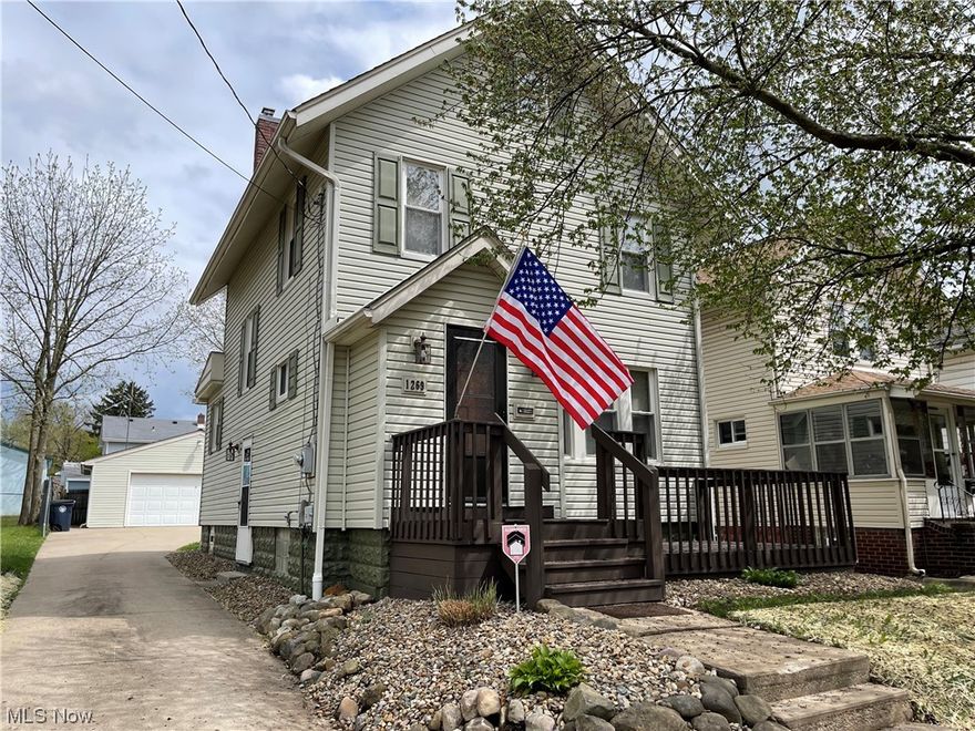 Firestone Park Home shoppers we bring to you yet another fantastic home for your consideration.  This Firestone Park colonial is agent owned and has tons to offer its new owner including~ vinyl siding, vinyl windows-new window coverings, a very nice paved driveway, glass block windows, formal dining room perfect for friends and family to gather, nicely landscaped, gorgeous curb appeal, large living room, NEW carpet throughout entire home, full basement, central air, Giant 2 car garage with opener, front deck Great for spring-summer and fall sitting, redone bathroom, very clean basement, fresh paint throughout, unfinished attic perfect for storage and or ready to be finished off, close to Everything including schools, expressways, shopping and churches!  Call today for your private viewing!