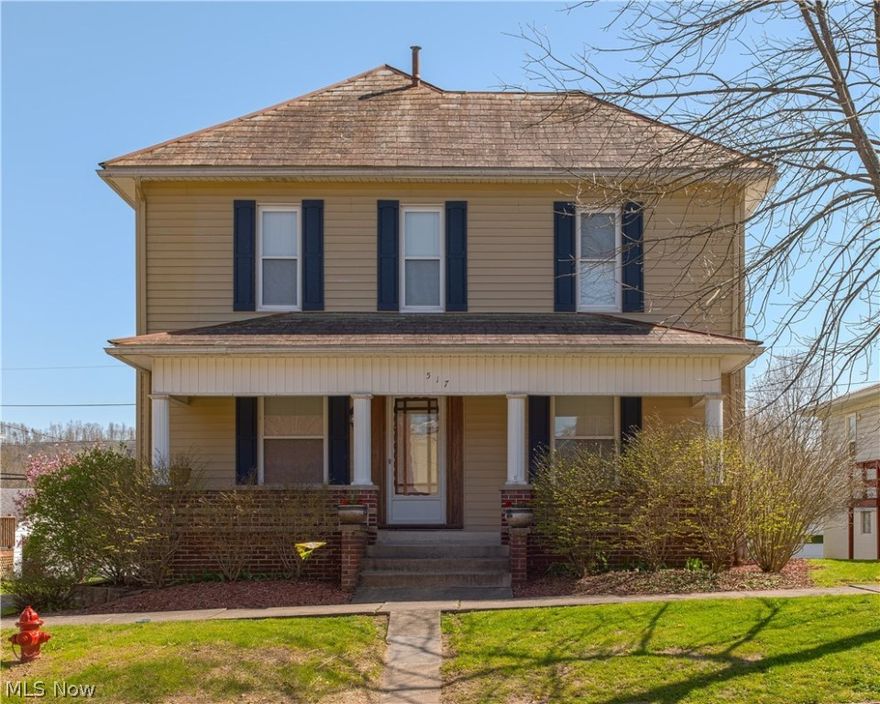 If your looking for beauty, charm and character, you don't need to look any further. Close to downtown and conveniently located across from the high school.   This property offers a corner lot. A new 26' x 32' detached two and a half car garage, with 100 amp electric service and gas line ran to garage. The home was completely remodeled in 1995. Beautiful hand finished woodworking throughout the home.  Hand crafted kitchen cabinets by Bob Hearst. Corian kitchen countertops. Walk in cedar closet. Three bedrooms. Two full bathrooms. First floor office with gas fireplace. The office could be converted into a fourth bedroom. Upgraded 220 electrical service in 1995. Windows replaced in 1995. Slate roof. Original refinished hardwood floors. Hand crafted entertainment center by Chris Farley. Central air and forced air gas heat furnace, new 1995. Front and back porch. Beautiful rose bushes. This home needs nothing. Come see, you wont be disappointed.