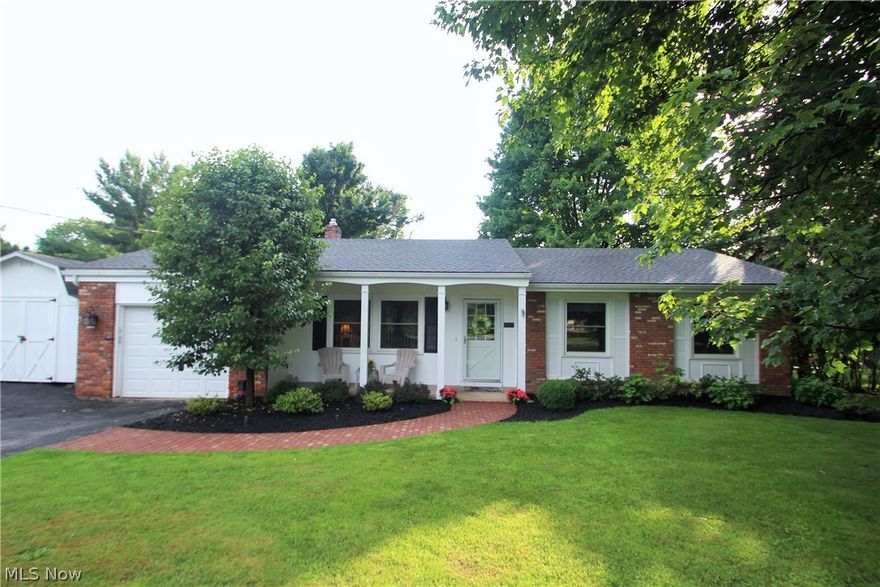 Solid and Well built Ranch home in a great location close to higher priced homes and only minutes from Routes 44 and 90. This one floor living floor plan has a nice flow with an open and airy kitchen, spacious and appealing family room addition, cozy dining area with beamed ceiling and fireplace. In addition beautiful hardwood floors add to the character of the property. A Large wood deck overlooks this private rear yard and is great for entertaining guests. The landscape is well maintained with paver walkway to front entrance with covered porch. Newer furnace and central air and 1 year America Preferred home warranty. Seller will consider all reasonable offers and can offer quick occupancy.