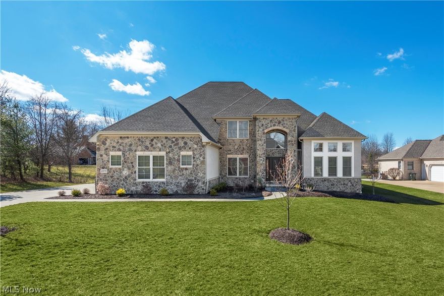 Magnificent newer colonial! The first floor boasts a large great room with fireplace; beautiful, massive kitchen with finely appointed details; a formal dining room; a large carpeted master bedroom with a gorgeous master bath that has to be seen to be appreciated; a large office and an oversized laundry room. The second floor boasts 3 large bedrooms with plenty of closet space. The home is finely landscaped and boasts a large rear deck. You must see this home to appreciate it's grandeur.