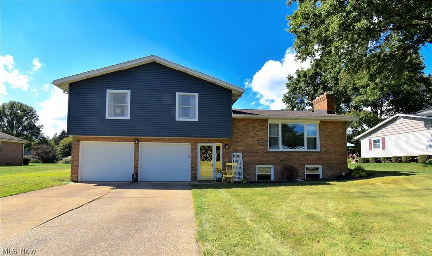 Welcome to 5024 Patricia Dr, a 3 bedroom 2 bathroom split level in New Franklin! Walk into a spacious foyer with direct access to a two car heated garage. The main floor boasts a large living space, dining room with access to the back patio, and a newly renovated kitchen. Upstairs you will find three bedrooms along with the second bathroom which provides access to the owner's suite. The basement includes a finished living space with a fireplace that can be used as a fourth bedroom. Spacious backyard with a shed and patio. Kitchen appliances all 2019. Don't miss out. Schedule your private viewing today!