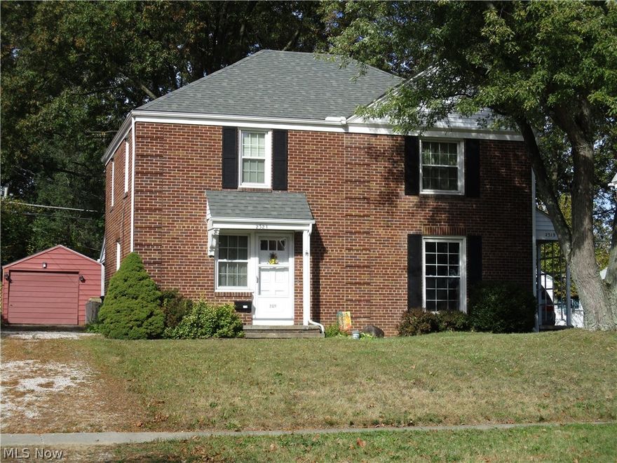 Brick Twinplex... Each side has 2 bedrooms, 1 full bathroom and full basements, separate driveways...
Updates include:
2017 - Bathroom completely remodeled (2319 side)
2016 - New roof and gutters (both sides)
2009 - Central Air added (both sides) 
2009 - New furnace (2321 side)
2008 - New windows (both sides)
2001 - The sewage pipes all the way to the street were replaced.  Sump pump installed.