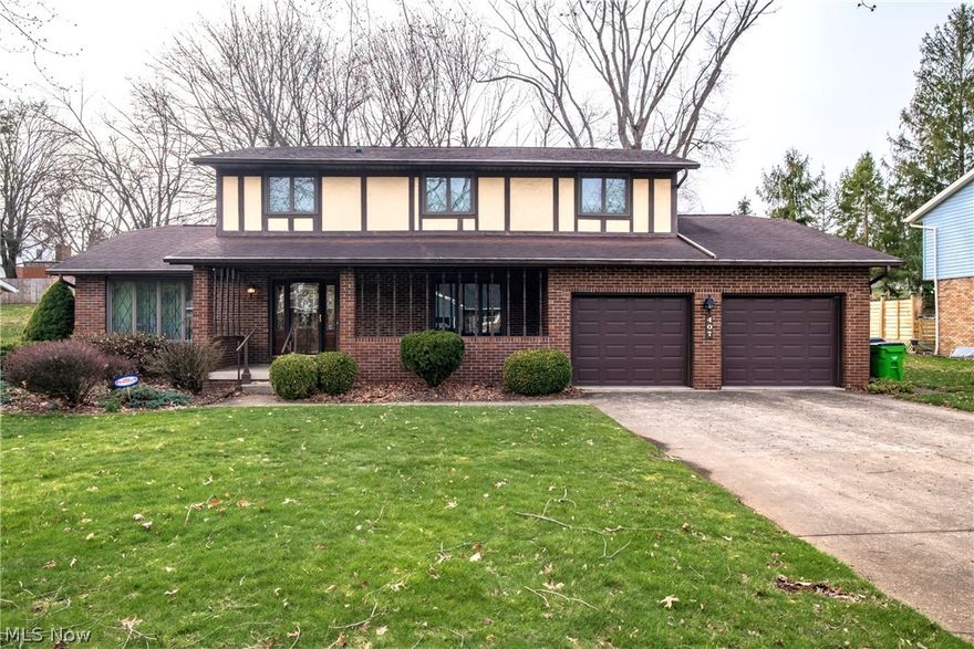 Spacious Tudor styled home in a great neighborhood. Feels larger that square footage indicates. Lovely front porch.