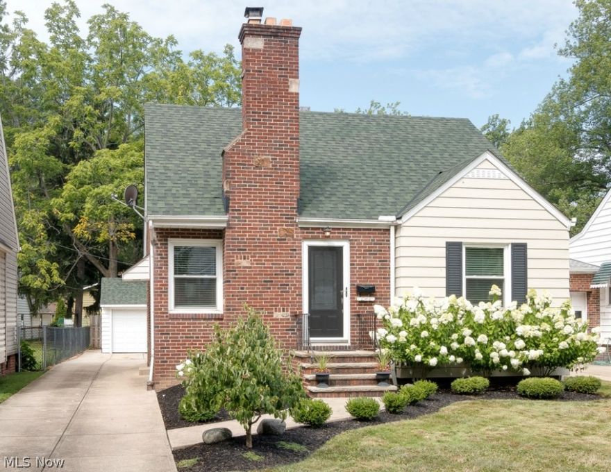 Welcome home!  This completely remodeled Cape Cod is located north of Lakeshore Blvd. with access to a private beach! Newer Roof! Updated Windows! New Exterior doors! Updated kitchen with granite, updated kitchen cabinets, under mount sink, tile backsplash and ceramic flooring!  Kitchen appliances all stay! Access to the deck for easy outside entertaining from the kitchen or driveway! Completely fenced in back yard w/gate to the private path to the beach! Refinished Hardwood floors throughout the bedrooms. Updated Full bath with brand new fixtures, ceramic flooring and gorgeous tile surround! Large bright and airy Master bedroom has its own separate vanity area with built in closets & drawers.  Partially finished basement has a wood burning fireplace for ambience in the winter! Freshly painted laundry room/utility area.  Basement has a shower and additional toilet!  Updated Electrical panel. Central Air! Home warranty Included! Violation free.