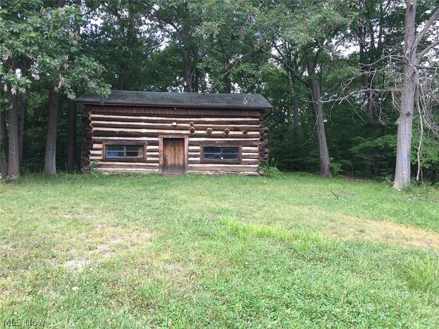 Auction Opportunity – 38+/- Acres With Cabin – Spectacular Hide-Away Minutes From Cuyahoga Valley Recreation Area – Ideal For Land Seekers & Outdoor Enthusiasts – ABSOLUTE AUCTION, all sells to the highest bidders on location:  THURSDAY - SEPTEMBER 14, 2017 – 5:30 PM - This is a very unique and secluded property that offers 38 acres with a log cabin made out of telephone poles. Cabin has electric and a stone fireplace. Property’s additional features include a block building, pavilion, open area, city water at the end of the driveway and 100s of walnut trees. This property is located minutes from highways, shopping and Cuyahoga Valley recreational parks. This is an ideal property for outdoor enthusiasts, hikers and nature lovers. Taxes per half year are $1,889.73.  TERMS ON REAL ESTATE: 10% down auction day, balance due at closing. A 10% buyer’s premium will be added to the highest bid to establish the purchase price, which goes to the seller. Any desired inspections must be made prior