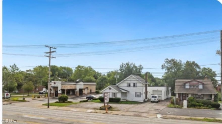 LOCATION,LOCATION, LOCATION. Bring your imagination and your ideas. So much potential Operate your business or add to your investment portfolio. The 1,400 SF 3-bedroom home with one and half baths presently generating income. The 3,089 SF former auto body is waiting for your touch. Situated in the heart of North Olmsted this high traffic property has lots of promise.
Property being sold AS IS. Call Your Favorite Agent Today.