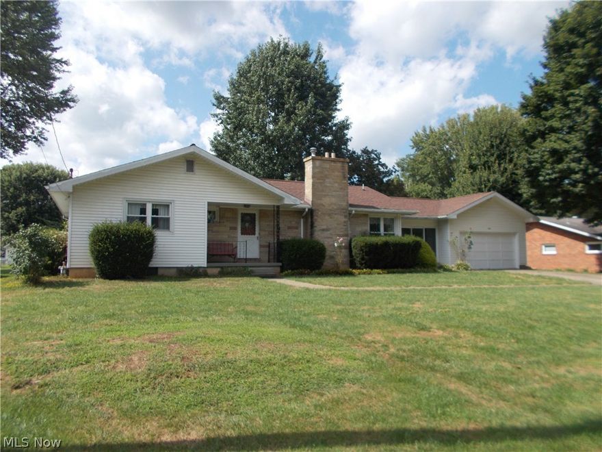 Great opportunity to move to the Rathbone neighborhood!  1st floor living can be yours with this ranch home on Lee Avenue with alley access and large storage barn. Heated and air conditioned garage, vinyl insulated windows, radon mitigation system, enclosed porch, mature trees and landscaping and huge lower level for additional living space or storage. Seller of property is Broker's mother.