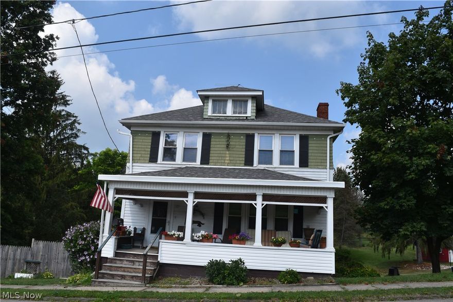 Remarkable 2 story home with 5 bedrooms and 2 full baths. Nicely remodeled kitchen with quartz counter in 2012, per owner, and a remodeled bathroom. Large rec room in the basement with wood burner. The home also has a walk up attic and a gas log fireplace. Many updates to the home includes: replaced ceiling in dining room and floor in 2014, blown insulation in 2014, added sink and corian countertop to laundry room and fixed floor in 2013, glass/stone backsplash in kitchen 2013, repaired front porch in 2001, replaced kitchen floor in 2010, added pas through & counter dining/kitchen in 2009, replaced soffit/fascia/trim in front of house in 2012, replaced tile in front of fireplace and front entrance in 2007, replaced entire roof on main house in 2010, replaced roof on garage in 2005, replaced furnace and water heater in 2007, replaced main floor windows in 2009, and etc. There are more updates on the list under supplements. Gorgeous large yard with a 2 car detached garage. Beautiful land
