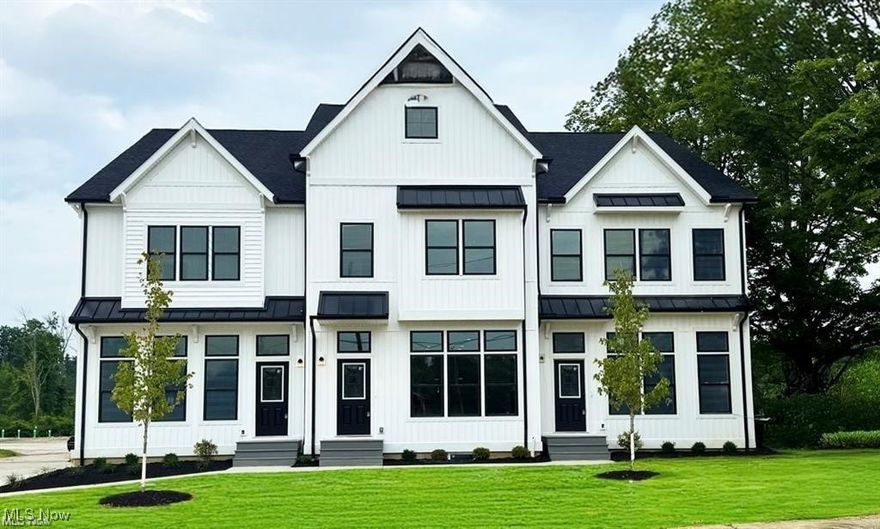 **Generous Builder Incentives available for a limited time.**

Available for immediate occupancy. *New Construction in Chardon. Now taking Reservations on next building. Call for details.*

Welcome to Cider Mill Townhomes in Historic Chardon, Ohio
Discover Cider Mill Townhomes - a blend of luxury and history nestled in the heart of Chardon. Located at the historic Cider Mill site, this exclusive community offers a unique living experience that harmonizes modern sophistication with the charm of yesteryears. Offering a private retreat with exclusive ownership of yards and driveways, a rarity in this historic enclave.
Spacious open concept layouts, thoughtfully designed in a modern farmhouse style with 3 bedroom, 2.5 bathrooms.
Ample storage space with basements and an option to finish for additional living areas.

Upgraded Finishes: Including Frigidaire appliances, Quartz counters and Luxury Vinyl flooring and more.

Community Amenities: Seamless living with a maintenance fee that cover landscaping & snow removal. With leisure spaces to enjoy peaceful tree lined paths, a private picnic area, and picturesque spots for dog walking.
Personalized Design Options: Custom Finishes, select from a range of personalized finishes to make each space uniquely yours. With Interior Design assistance. Up to 10 hours with our interior designer to guide your selections.

Step into a world of luxury and timeless heritage. 
Contact us to reserve your place in the exclusive Cider Mill Townhomes community today.