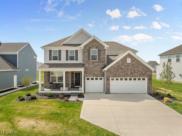 Step into luxury with this beautifully crafted, newly built colonial—the largest model in the neighborhood—loaded with high-end upgrades and thoughtful design throughout. As you enter, you're greeted by a dedicated first-floor office behind elegant French doors—perfect for working from home. Just beyond, the spacious family room features a cozy gas fireplace, creating a warm and inviting atmosphere for everyday living or entertaining.
The open-concept main level also includes a chef’s kitchen with a walk-in pantry, an additional workspace off the kitchen, and a huge mudroom with built-in storage. Step outside to your Trex deck with a custom pergola—ideal for outdoor dining or relaxing.
Upstairs, you'll find four generously sized bedrooms, each with walk-in closets, plus a versatile loft for a second living area, playroom, or workout space. The luxurious owner’s suite includes custom closet systems designed for maximum organization.
The full unfinished basement comes plumbed for a bathroom and is ready for your personal touch.
Located in the award-winning Strongsville School District and close to parks, shopping, and major highways—this home has it all.
Schedule your private showing today!
