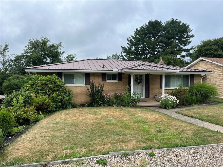 Quality built 3 bedroom brick ranch home in residential neighborhood.  Home has hardwood floors & plaster walls.  Full basement with finished rec room & additional room that could be 4th bedroom or use for whatever you need.  Walk out basement to private backyard that is wooded in rear of lot. Home has had many updates - See addendum in documents.  Wrap-a-round deck. Detached 28 x24 garage.  Immediate possession!