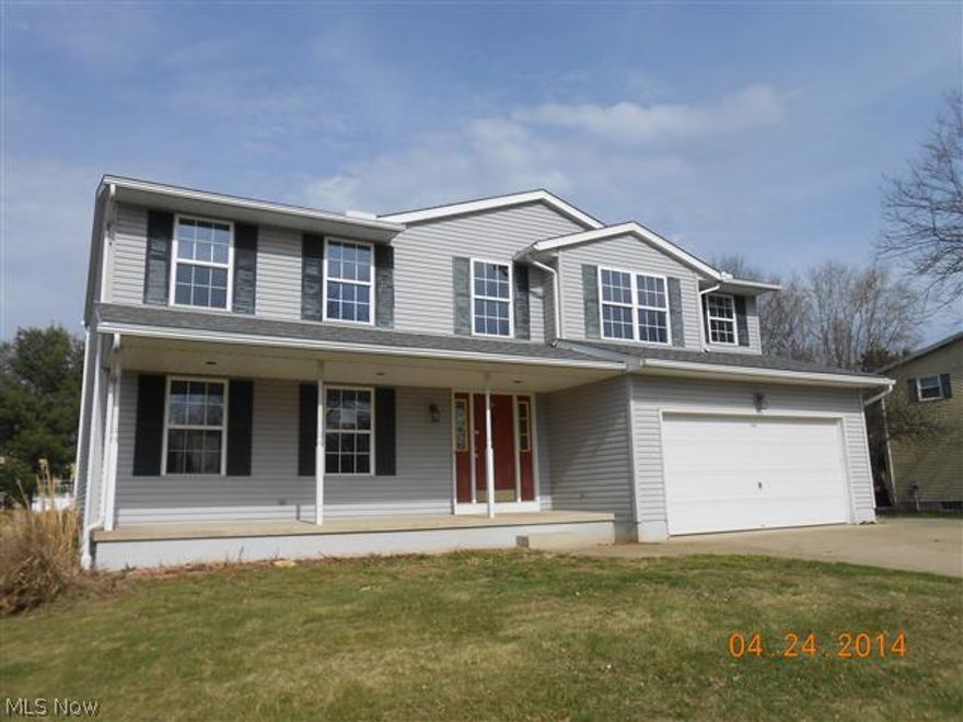 Traditional colonial 2-story with open floor plan, 2-story foyer entry, family room has slider to rear patio, nice size rooms, 3 full bathrooms with first floor laundry, attached 2-car garage.  Lots of room to roam.  Close to the Towpath Trail and Lock 4 Park.  Equal Housing Opportunity.  Sells As Is.  Contingent upon Seller signed documents.