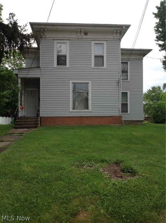 Duplex located in Cortland. Each unit has Two bedrooms one bath. Separate utilities on both sides.