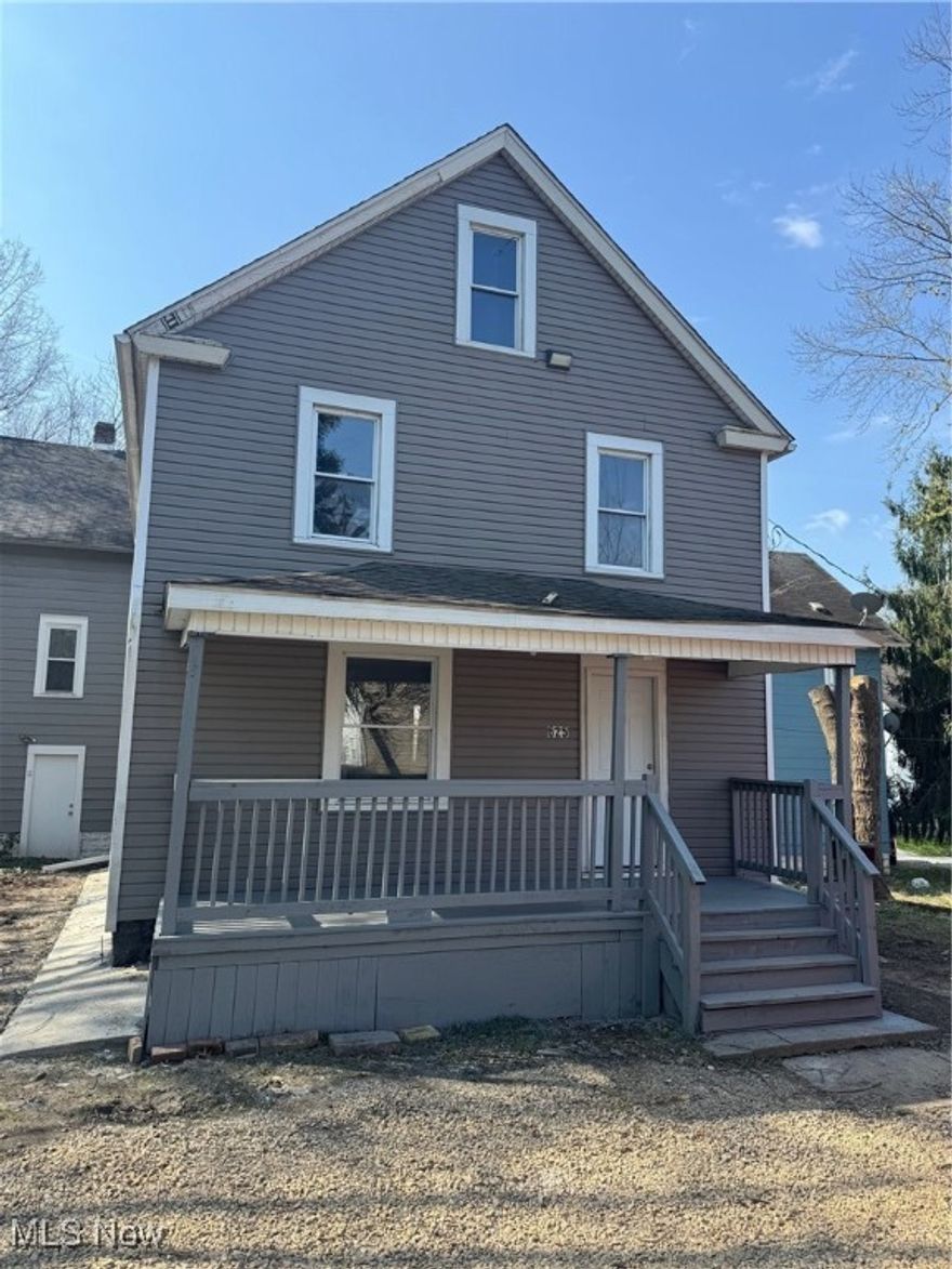 Whether you are looking for a new place to call home or an investment property, 625 Allyn checks all the boxes. This spacious 3-bedroom, 1-bathroom single-family home is located just south of the University of Akron and has been fully updated, featuring vinyl siding and windows, a newer front porch, and an upgraded electrical panel. The finished third floor adds extra living space, while all rooms are generously sized. Additionally, the full unfinished basement offers plenty of storage or the potential for more living space. The convenient location provides easy access to freeways, shopping, schools, and more. This is an opportunity you do not want to miss!
