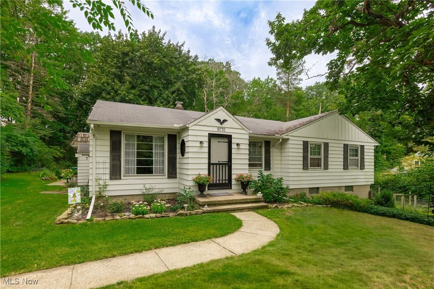 Motivated seller welcomes you to tour this warm & inviting ranch that sits on a gently sloped lot that offers privacy and the brilliance of colors throughout the seasons. Features that make this home extra special - Walk out lower level that is semifinished and provides for large storage. Rear Yard is partially fenced for your fur babies or gardening enthusiasts. It’s perfect for gatherings with family & friends or relaxing on the weekends. Fourth bedroom utilized as the laundry room, and plumbing started for a full bathroom and laundry combo. Wood floors throughout. You’ll be close to local restaurants, shops, the award winning schools, and amazing parks.  Detailed floor plan in supplements or send a request to see it.