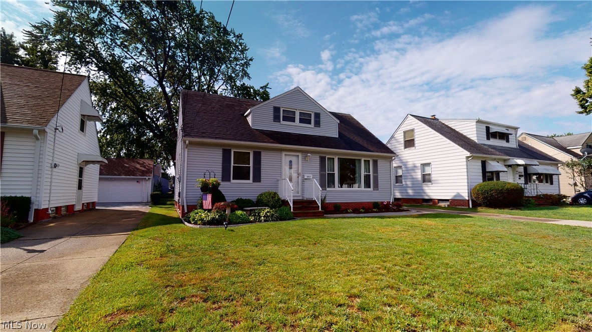 You won't want to miss this well-maintained Wickliffe bungalow located just about 2 miles away from the shopping at Shoregate Shopping Center! Highlights include a spacious, sun-drenched living room with oversized windows, a dining area off of the kitchen, plenty of counter space and kitchen cabinetry, an updated/partially finished basement, manicured landscaping, a covered patio, a detached two-car garage with new gutters, and large shaded backyard. The insulation throughout the home makes for a more comfortable and energy-efficient home. Updates include newer windows, a newer roof, newer air conditioner/furnace with April air humidifier, and a newer hot water tank. All Appliances are included.Schedule a showing today!
