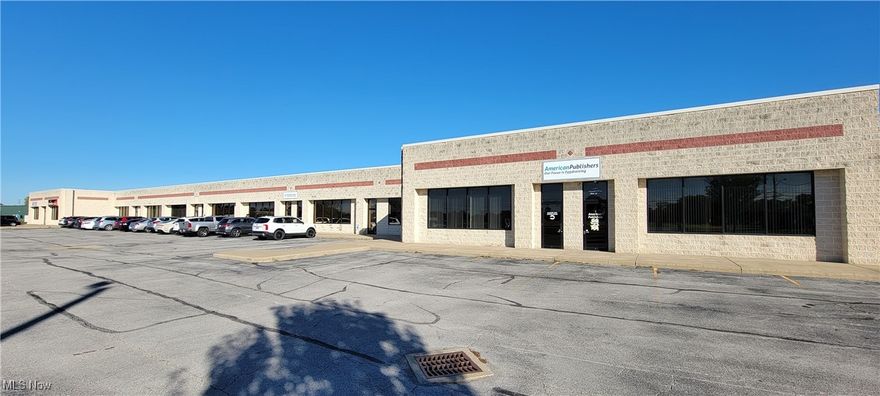 22,200 sq. ft. flex center on 2.8 acres of land. Great investment opportunity - full leased. Plenty of parking. Located in a successful industrial park, just off the highway. Easy access to SR 2 and US Route 6. Principals of owner are licensed agents.