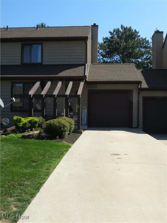 If you're looking for low maintenance living, look no further than 9018 Patriot Dr. With so much taken care of by the HOA, this is the perfect place for those looking to live a little simpler with less to manage on the outside. This well loved and managed condo is ready for new owners to move right in! Paint has been touched up and carpets have been cleaned. The main floor offers a generous sized living room, a kitchen and half bath. On the second floor you will find the two spacious bedrooms and the full bath. The basement was recently partially finished to add more living space, perfect for a bonus bedroom, playroom, rec room or office. The possibilities are endless. You will also find the laundry room and extra storage space in the basement. Centrally located in Streetsboro, you have access to St Rt 43, St Rt 14, St Rt 303, I-480 and the turnpike. Set up your private showing to see what this gem has to offer you!