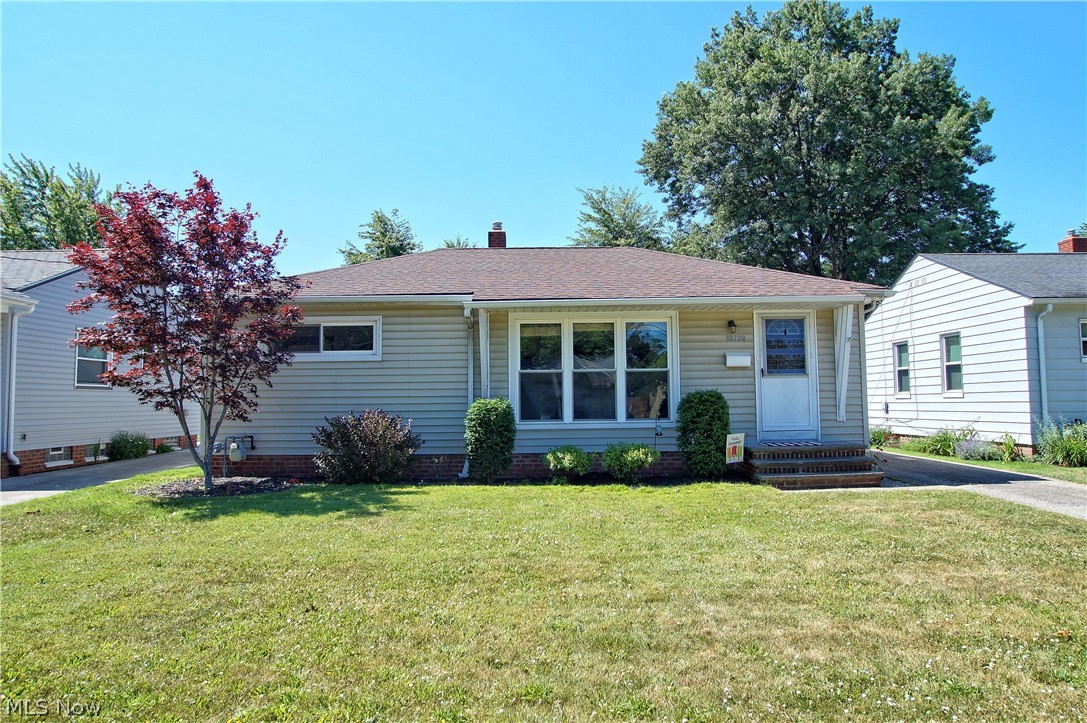 Welcome to this move-in ready Ranch home located on over .21 of an acre property in Willowick with finished basement, 2-car garage, fenced-in yard, and deck. Conveniently located near OH-2, I-90, I-271, Lake Erie, shopping, restaurants, and many other local attractions. Owners have done the following improvements: installed a full fence in backyard, replaced flooring in living room and bedrooms, patched the driveway, refreshed kitchen cabinets and replaced the hardware, removed door that led to the kitchen from 3rd bedroom and added a wall to make it more functional, repainted the deck, painted majority for the first floor, installed a ceiling fan in 3rd bedroom, and installed floating shelving in the kitchen and master bedroom. INCLUDED are ALL kitchen appliances, washer/dryer, window treatments throughout, and a 1-year home warranty. This home is a must see!