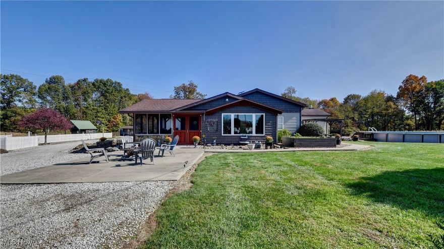 Secluded at the end of a long driveway rests this sprawling private estate on over 19 Acres of land. The main homes features three bedrooms, and three full baths. Step into the cozy entry of this beautiful home and you’ll feel right where you belong! Entering into the dining room that connects into the stunning kitchen with a granite island and countertops to match.  This home offers lots of natural light and stunning scenic views. The spacious living room has a wood burner that will keep you cozy all winter long. Alongside the living room there is a bonus kitchen and work room with a storage room that also has access to the outside.  The master bedroom is very spacious and features a soaking tub and large walk in shower in the master bathroom. Two additional bedrooms are on the main floor as well. There is a four car heated garage attached to the main home.  Heading back outside there is an oversized 40X80 outbuilding with two full baths as well as an office area that is also 23X16. In the back of the outbuilding includes an in-law suite with a separate entrance from the garage. The suite features three bedrooms, and two full baths. This home gives that private oasis that truly cannot be described in words and must be seen. Contact Brandon today to set up a private showing.