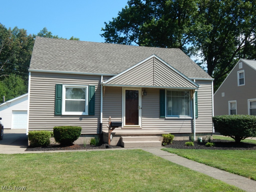 Outstanding 4 bedroom Cape Cod with 2 full baths. This home has been so well cared for. Roof 2009 Vinyl siding 2010 most all windows replaced. Furnace and A/C replaced in 2012, hot water tank 2009, sump pump replaced 2013. 2 bedroom on first floor and full bath with 2 larger bedroom on second floor. Upstairs bedroom share a jack n jill bathroom. Beautiful colors throughout. Breakfast bar in kitchen. Finished basement for your enjoyment. Wood burning stove in basement for the perfect cozy winter nights. You'll enjoy a tiered covered deck on back of house with a hot tub. Fenced in yard and a nice 2 car garage. What a beautiful place to call home. Eligible for the WINN program and potentially the Warren City down payment assistance program. Call today. This home is amazing.