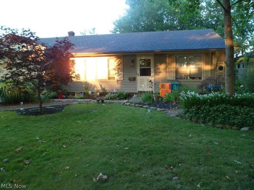 This is a charming ranch on a deep and park like lot. Large rooms with lots of natural light and laminate floors throughout give extra comfort to the spacious layout. Remodeled bath and updated kitchen. There are French doors off the kitchen nook that lead to the fenced back yard. The potters shed, coy pond, and mature trees and landscape add lots of charm to this home. This is a perfect starter home or ideal downsizer. Walk up access to attic in the garage.
Radiant heat throughout means toasty floor sin the winter. Vinyl siding, additional insulation to attic and walls,newer roof, one layer.