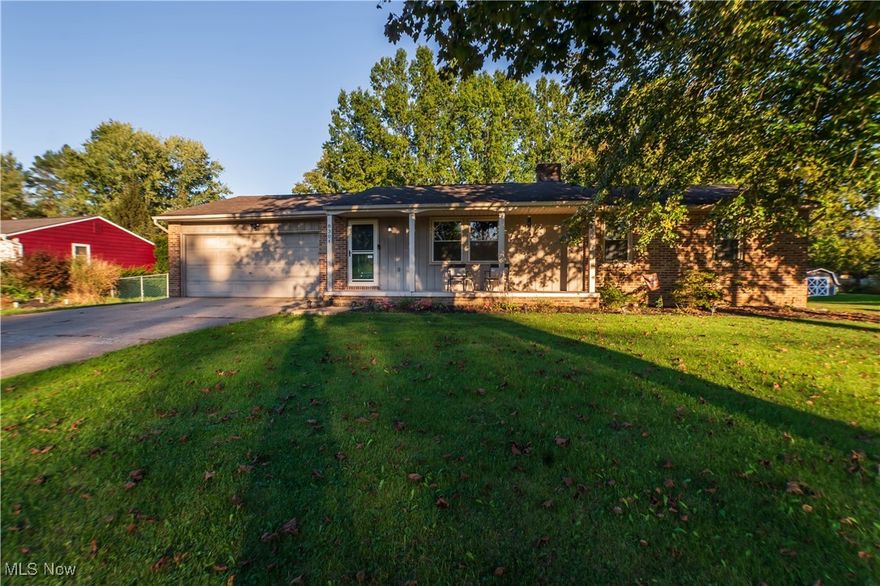 Welcome to 8304 Arlington Ave NW – Peaceful Living in Jackson Township.

This charming 3-bedroom ranch sits on nearly half an acre and offers the perfect mix of comfort, convenience, and quiet country views. Built in 1973, this home invites you in with a classic front porch that overlooks the peaceful farm across the street; the perfect spot to sip your morning coffee or watch the sunset.

Step inside to a bright and cozy living room featuring built-in shelving and large windows that fill the space with natural light. The eat-in kitchen provides plenty of cabinet and counter space, and all kitchen appliances are included. Ready for your next home-cooked meal or weekend gathering.

Three comfortable bedrooms are located on the main floor, including a primary suite with a private half bath and views of the fenced-in backyard. A full bathroom serves the additional bedrooms with ease.

Downstairs, the finished lower level offers even more living space, complete with a wood-burning fireplace for those cozy winter nights. There’s room here for a family room, home gym, or hobby area, or whatever fits your lifestyle best. Basement offers an additional possible bedroom with its own shower, and plenty of unfinished storage space with built in shelving!

Outside, enjoy a fenced backyard with a patio perfect for grilling or relaxing, plus a two-car attached garage for convenience and storage.

Located in the highly regarded Jackson Local School District, this home combines peaceful surroundings with easy access to shopping, schools, and parks.

If you’ve been searching for a home that feels welcoming from the moment you arrive, 8304 Arlington Ave NW might just be the one. Schedule your private showing today and experience its warmth for yourself!