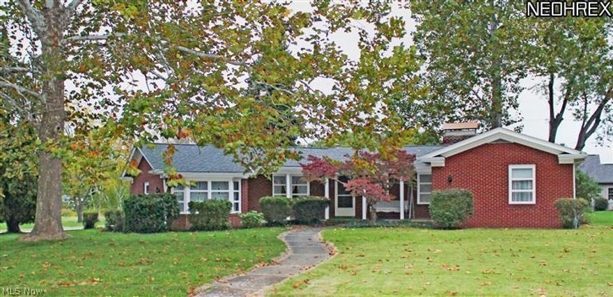 Truly unique brick ranch.  What a floor plan!  This ranch is one of a kind, and has been totally redone.  Just a few of the newer features include newer plumbing, 200 amp service and updated electric.  Newly redone bathrooms with tile floors and countertops.  Newly painted interior, newer air conditioning are just a few of the many updates that compliment the unique floor plan of this house that features 4 fireplaces, a huge living room and kitchen, along with lots of natural wood including hardwood floor and finished lower level.  Don't miss out!