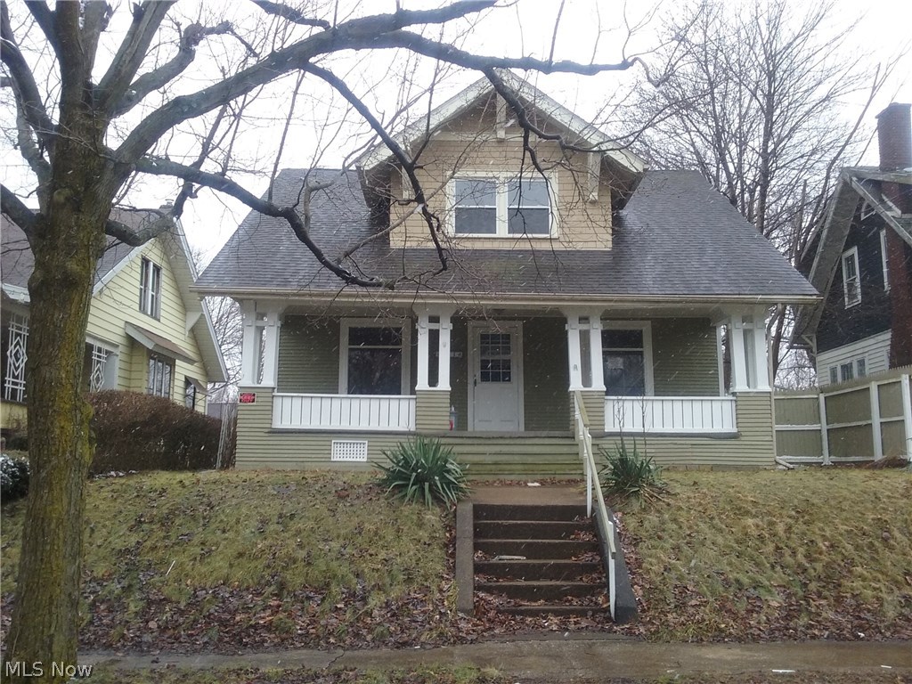 Very cute house! Walk into large foyer and see the character of this home. Painted hardwood floors through the home. There is a living room, dining room off the large kitchen. A mudroom at the back of the house. An extra room with fireplace that could be used for family room, office, or entertaining. The large stairwell takes you up to the three nice size bedrooms an huge bathroom. Built in storage in bathroom. The large bedroom has walk in closet. Large covered front porch in front of home. This home would be a great first time home or an investement opportunity (rent ready) buy and put tenant in the next day!