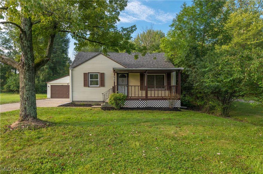 Newly Remodeled Gem on a Beautifully Treed Acre – Just Minutes from Oberlin College! Welcome home – where modern comfort meets small-town charm. This beautifully renovated 2-bedroom, 1-bath home sits on a sprawling 1 acre lot, giving you the space and privacy you’ve been dreaming of – all within short distance of Oberlin College and the vibrant downtown scene. Step inside to a fresh, open-concept interior with brand-new finishes throughout. The bright kitchen boasts crisp white cabinetry, new countertops, and sleek appliances – perfect for morning coffee or hosting friends. The updated bathroom shines with modern fixtures, a deep soaking tub, and stylish details. Every room has been refreshed with new flooring, paint, and lighting, making it truly move-in ready. Outside, your backyard is an expansive oasis – an acre of treed green space complete with a firepit for cozy nights under the stars, plus a large detached garage and bonus storage shed. Whether you envision backyard barbecues, a garden, or simply a peaceful retreat, the possibilities here are endless. Perfect for homeowners or investors alike, this property offers space, updates, and unbeatable location. Don’t wait – homes like this, with modern upgrades and this much land, are a rare find in Oberlin. Make this home yours before someone else does!