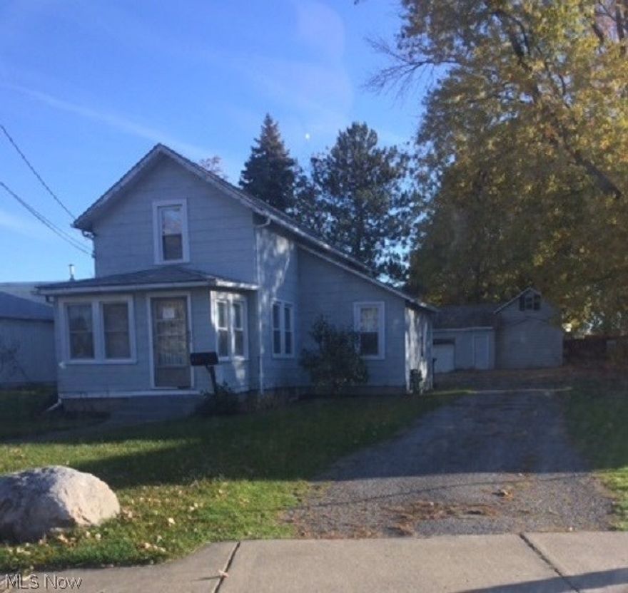 Welcome to this two story colonial in the city with 3BR, full basement, large two car detached garage which extra storage, and two lots that make up almost a half acre.