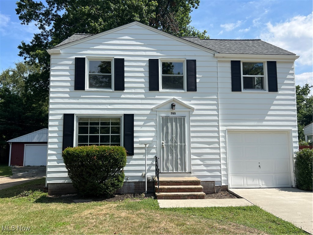 Clean updated and refreshed with All the modern convenances of today's comfort have been installed in this renovated home. Very private street in a quiet area across from Briardale Golf Course. Newer dishwasher & Brand-New Range & Refrigerator appliances! NEW ROOF LAST MONTH. Large living room, Dining Rm, Family Rm and Kitchen on First Floor. Second Floor has 3 Bedrooms and One Full Bath. Basement has a New modern full bathroom and finished rec. rm. that can double as a bedroom. Attached Garage. ***NO City of Euclid Point of Sale violations, all have been completed and cleared***